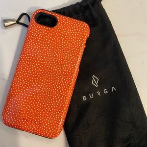 \Brand New iPhone 8 Burga “Vintage Edition” Orange Spots Case